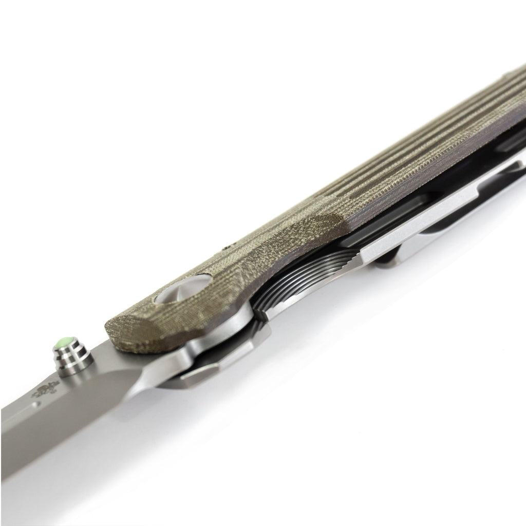 Invictus-ATC OD Green Linen Micarta