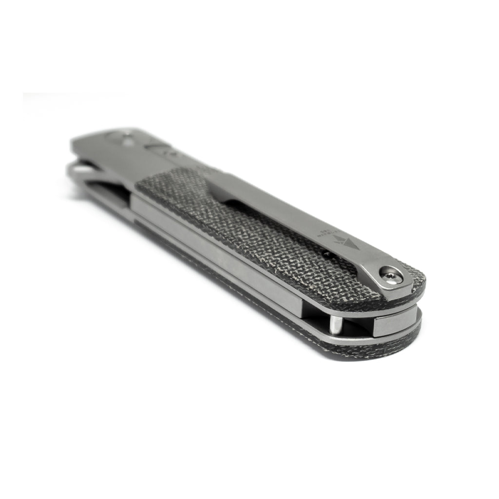 Otter Flip-ATB Black Canvas Micarta