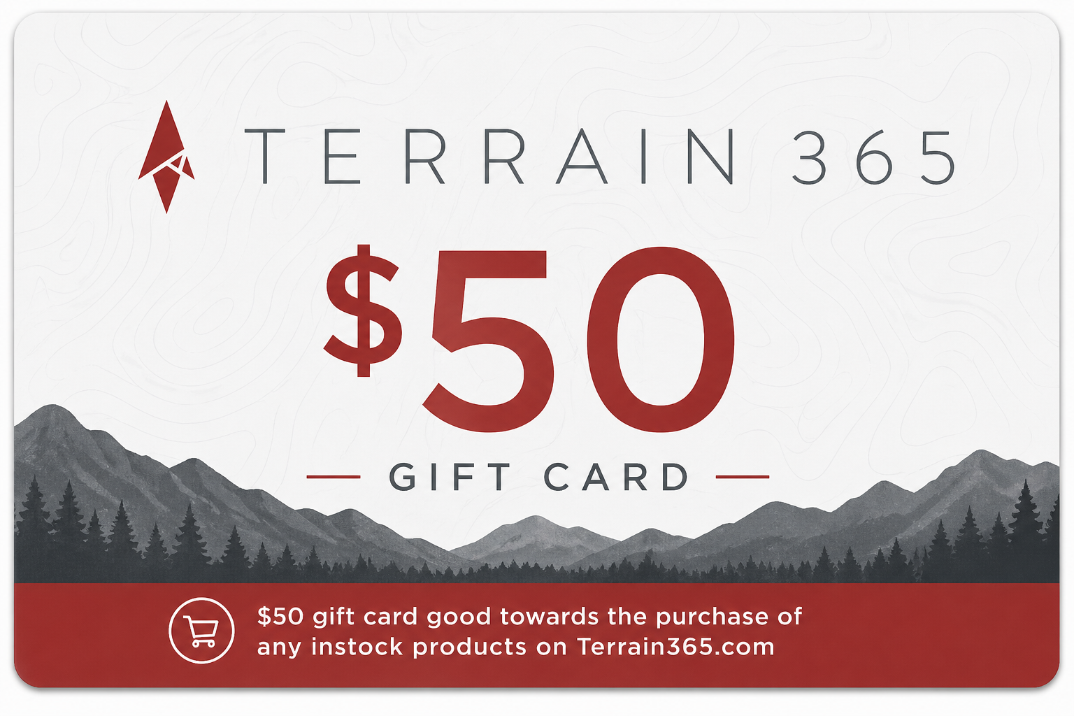 Terrain 365 $50 Gift Card